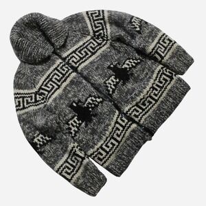 Gray Patterned Men's Sweater